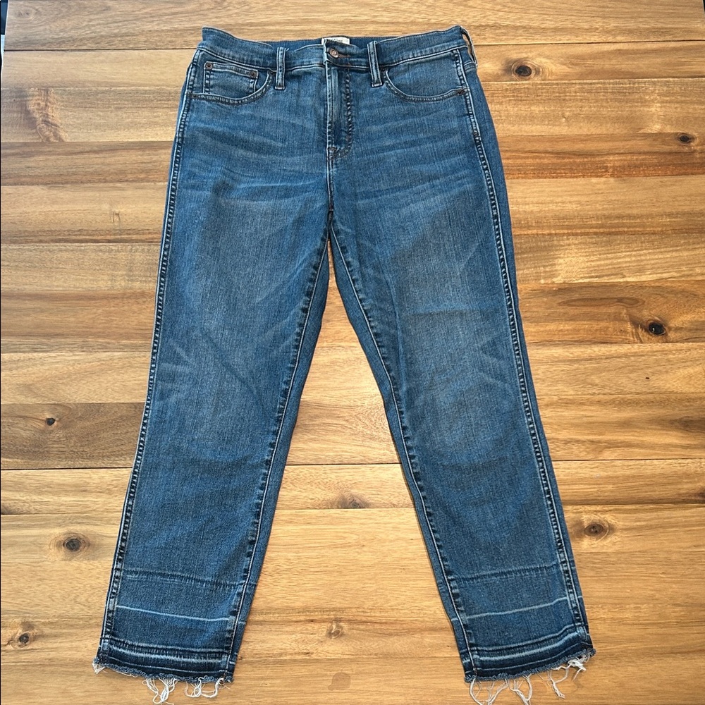 J. Crew Vintage Straight Classic Blue Denim Jeans